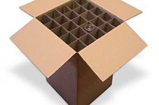 Barrel pack verre